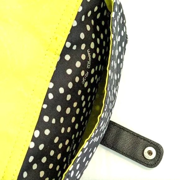 Lily Bloom Crossbody Bag Flap - Black & White Polka Dots - Picture 5 of 5